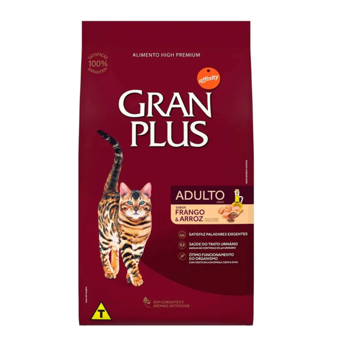 GRAN PLUS GATO ADULTO POLLO Y ARROZ 10 KILOS